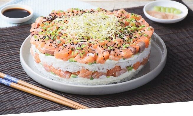 Sushi Cake California