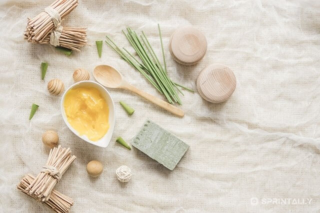 Cucumber face mask