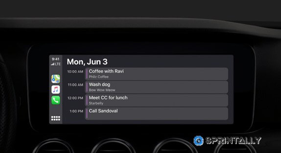 New Calendar for CarPlay