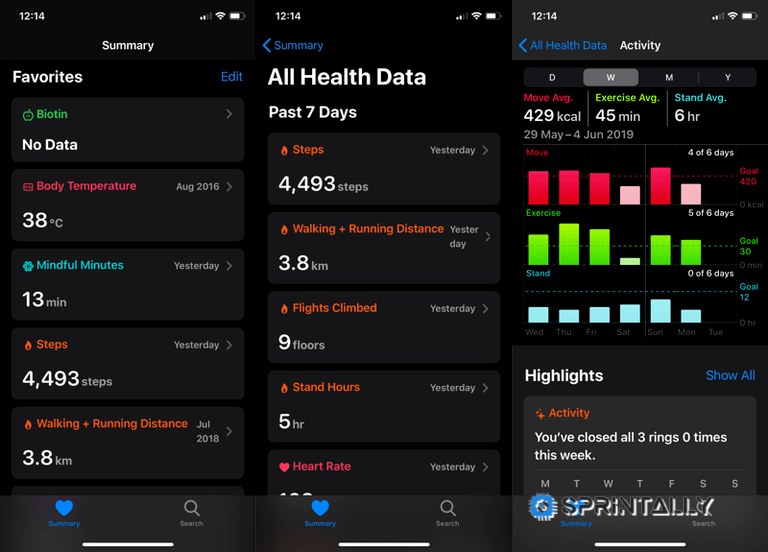 New Health App Design