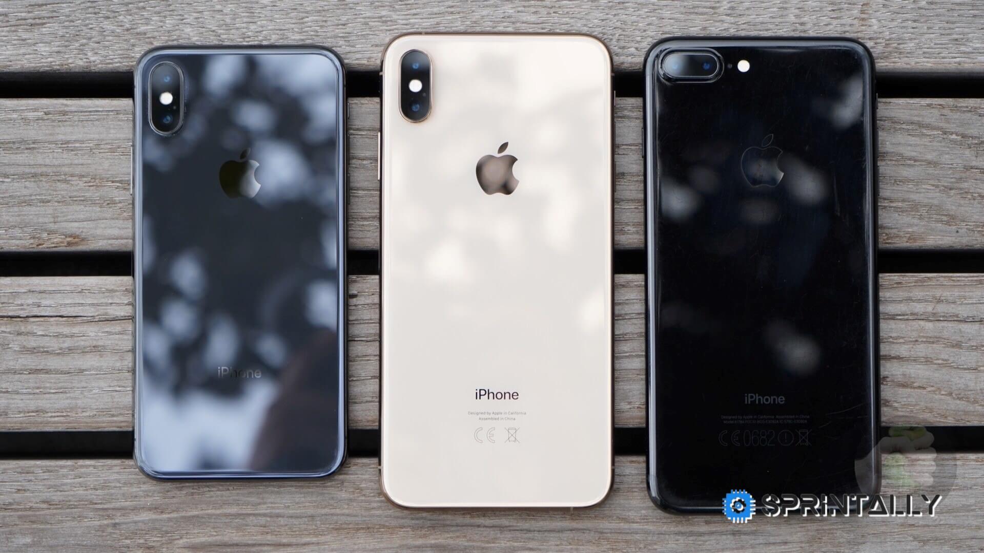 iPhone XS iPhone XS Max