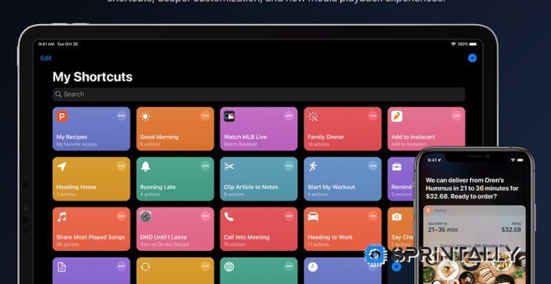 iPadOS 13 Shortcuts