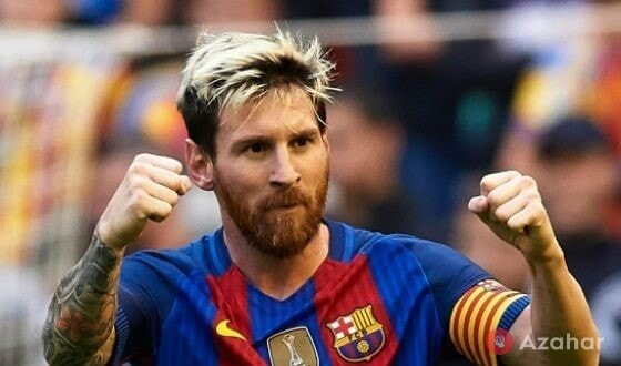 Barcelona striker Lionel Messi