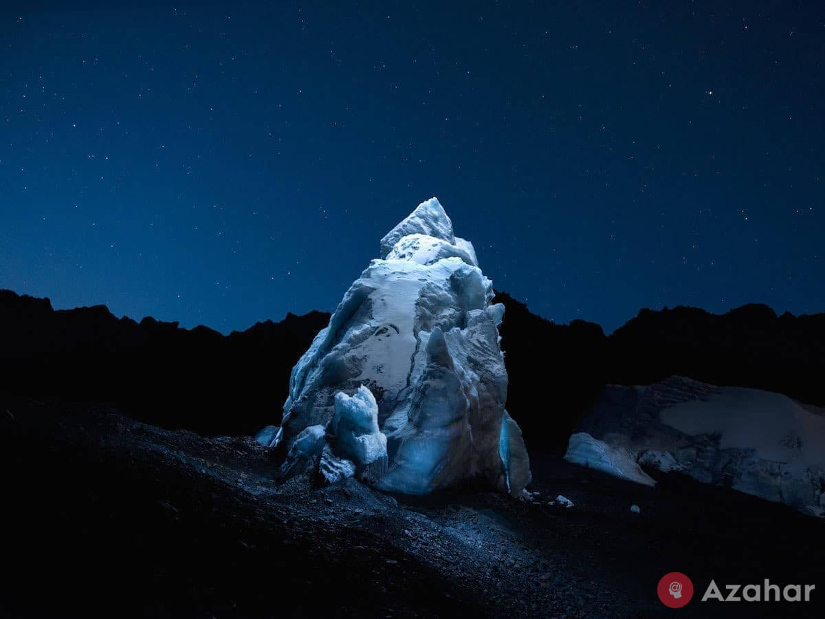 glaciers shot