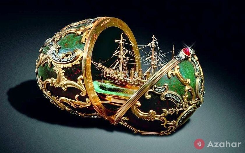 Faberge Egg Memory of Azov