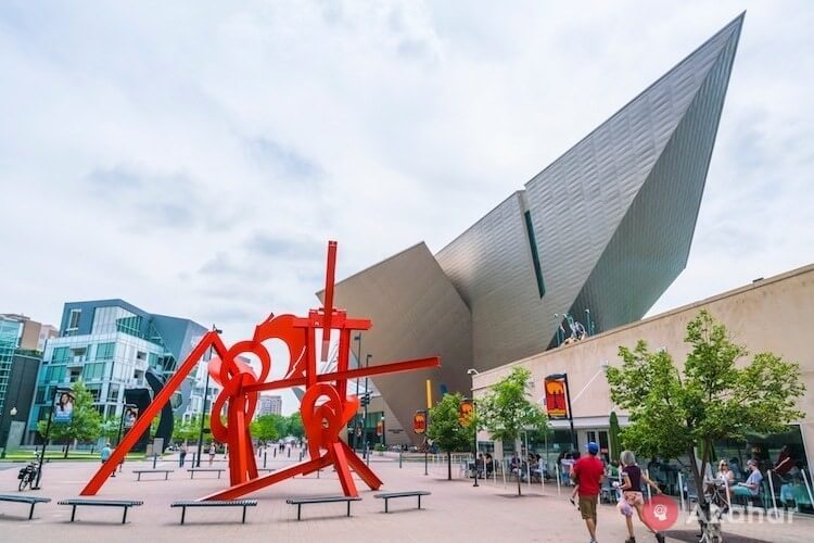 The Denver art Museum, USA