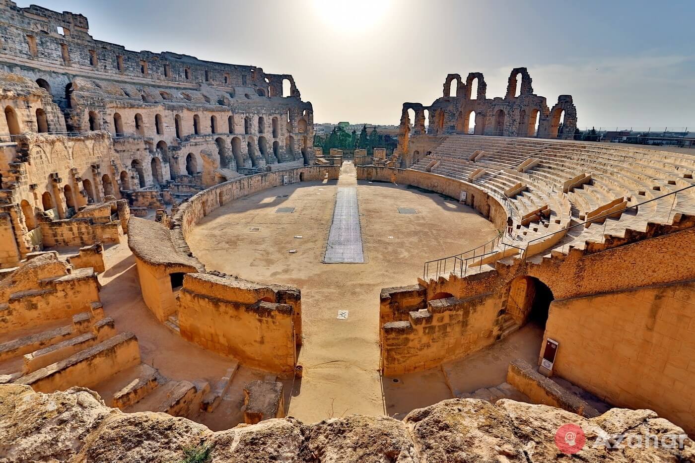 The amphitheatre at El JEM, Tunisia