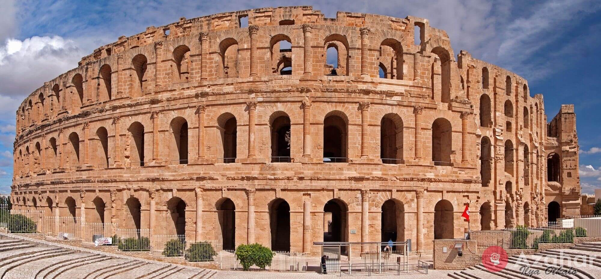 The amphitheatre at El JEM, Tunisia