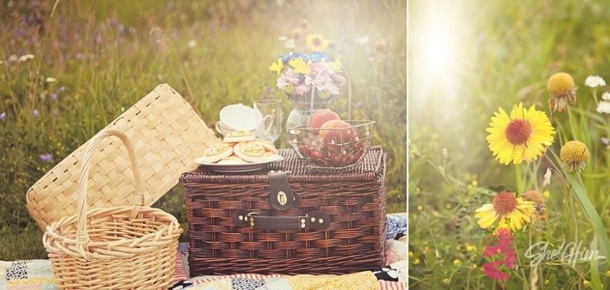 Picnic at sunrise