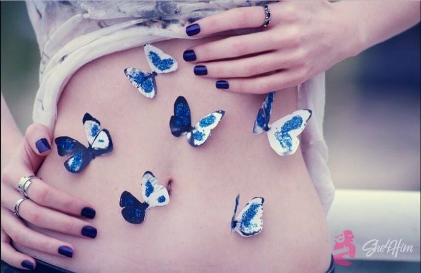 Butterflies in the stomach