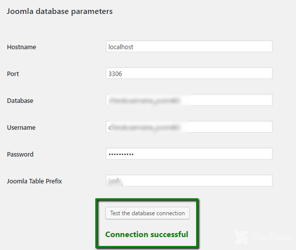 Joomla database