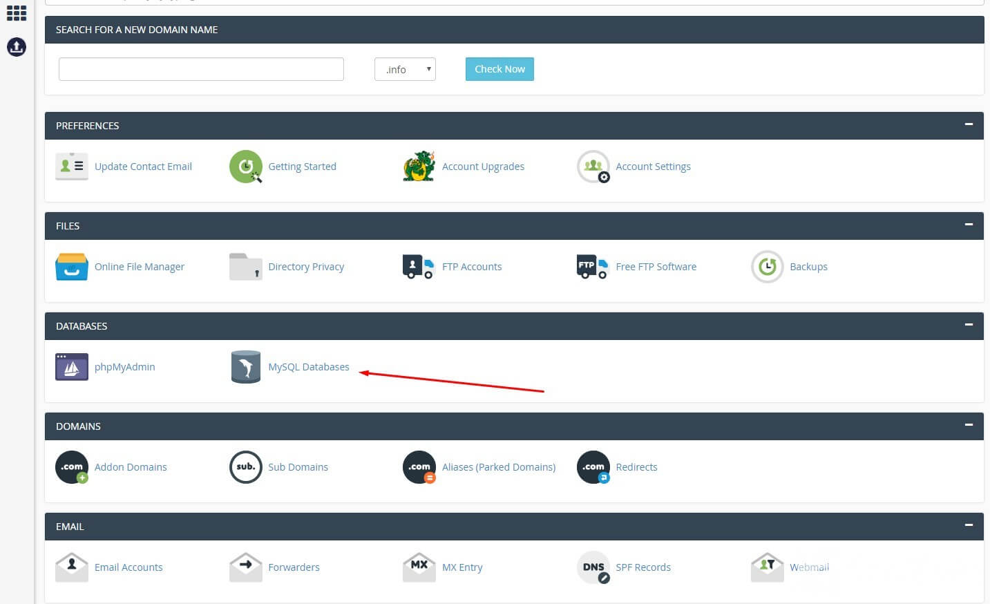 MySQL Databases