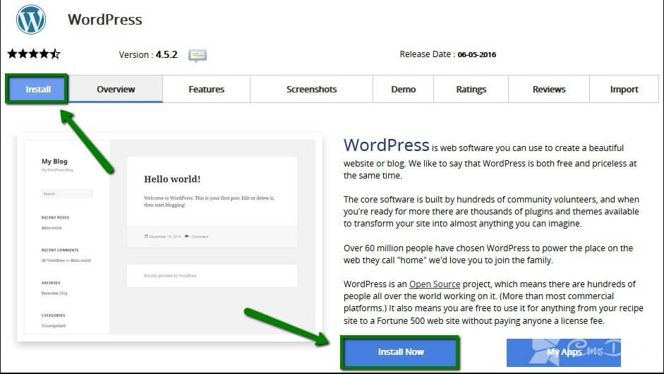 WordPress Installer