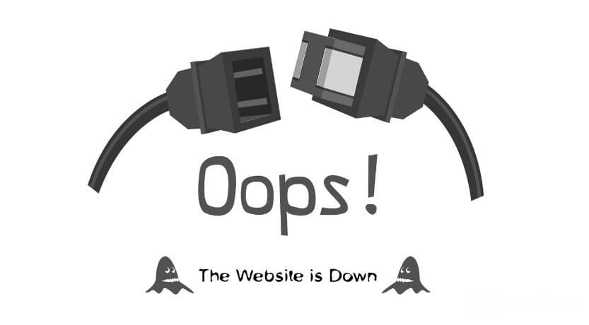 website down