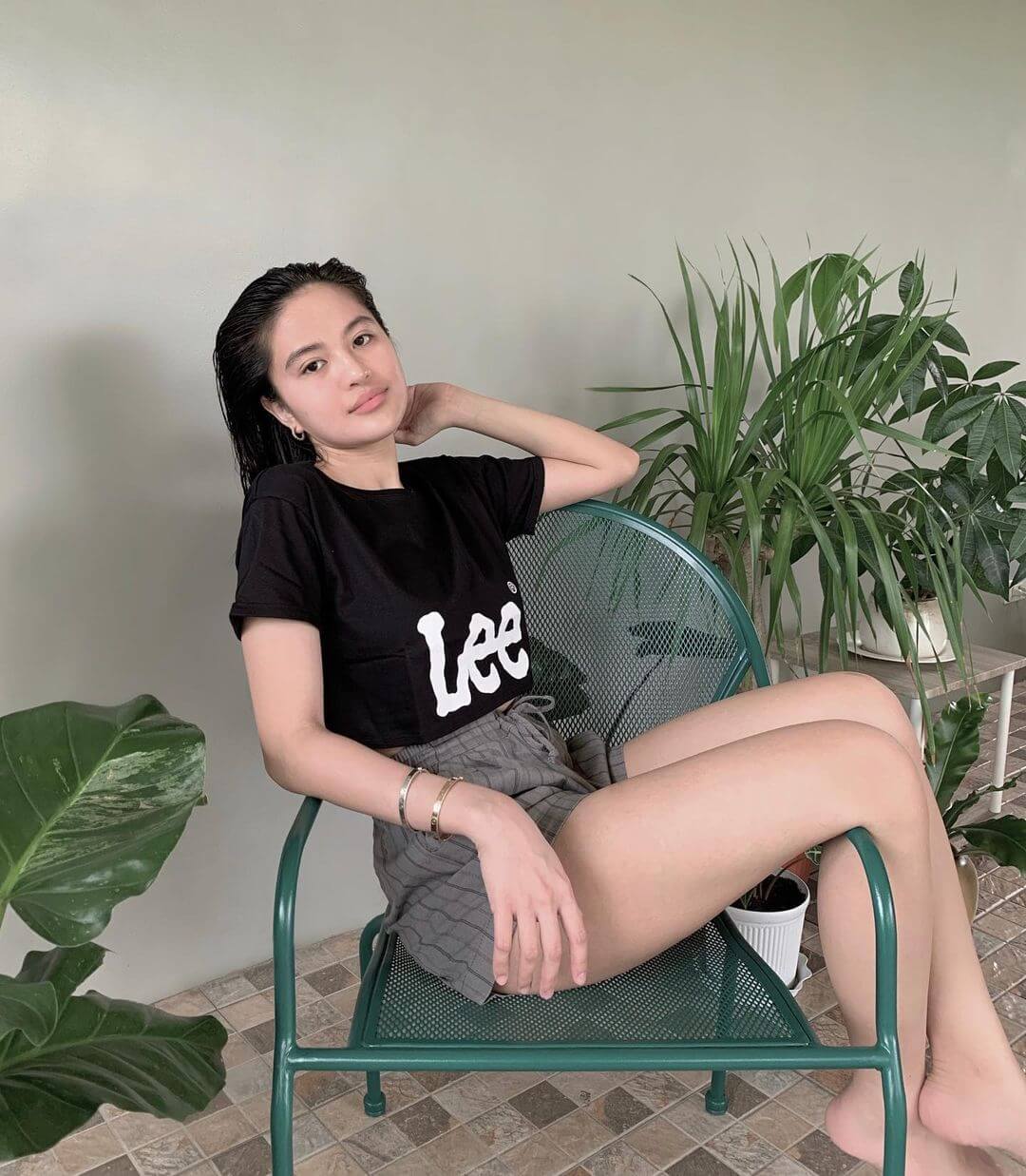 Julie Anne San Jose In Black T Shirt