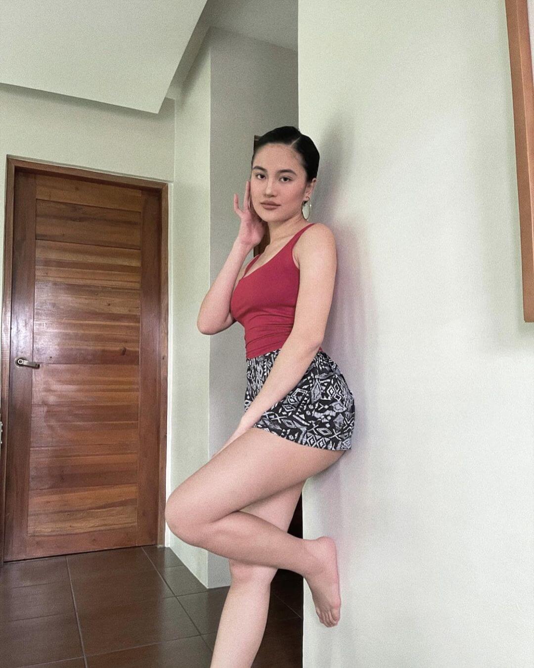 Julie Anne San Jose In Red Top