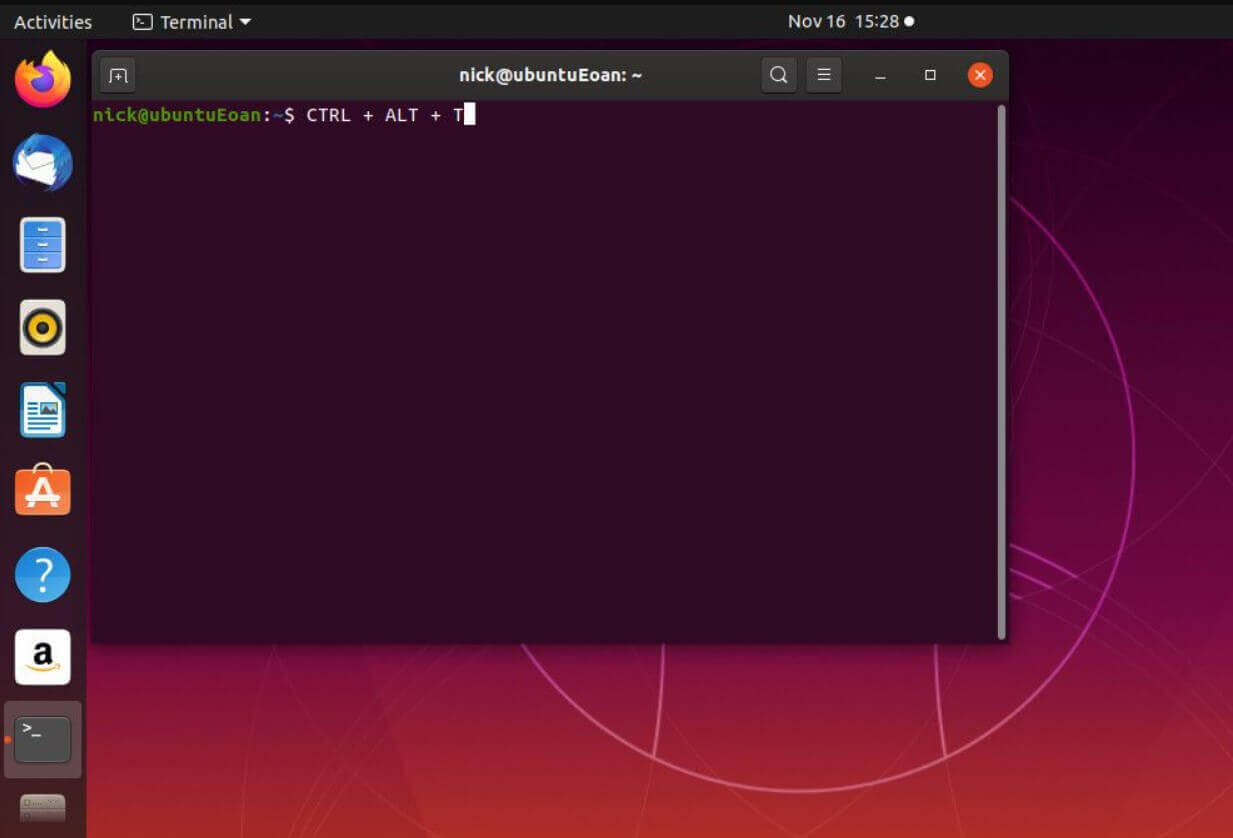 ubuntu terminal